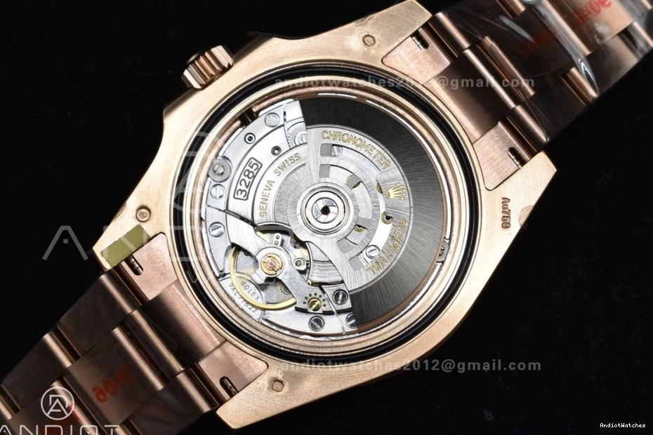 SS 864 ARF Edition II 1:1 CHS GMT Master New RG on SH3285 Bracelet 126715 CHNR 904L WrinkleFree Best 0325